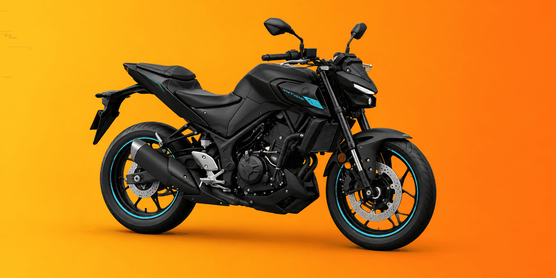 Yamaha MT-03 preta
